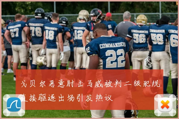 戈贝尔恶意肘击马威被判二级犯规直接驱逐出场引发热议